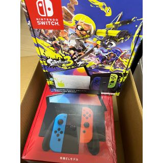 Switch 有機el ネオン  スプラトゥーン(家庭用ゲーム機本体)