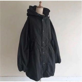 DEADSTOCK US ARMY SNOW CAMO PARKA BLACK (ミリタリージャケット)