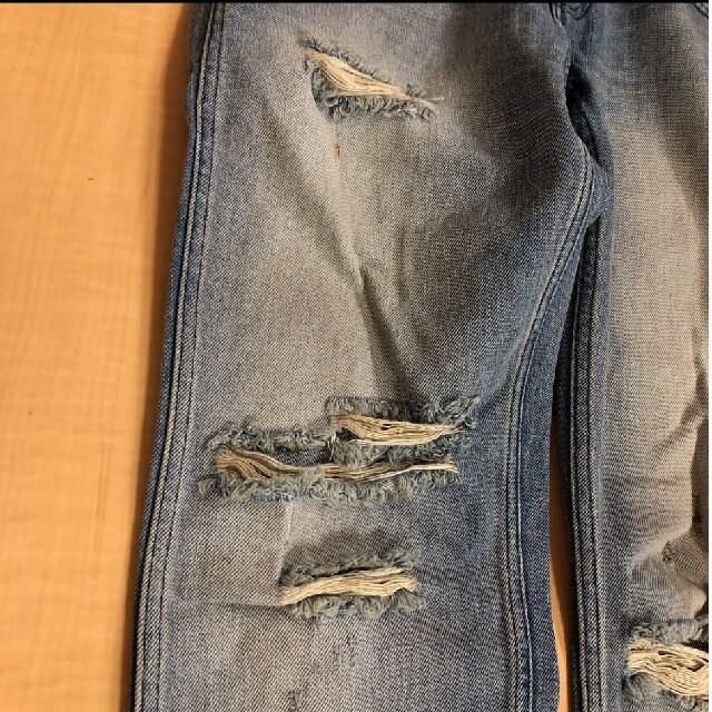 新品 n.hoolywoo エヌハリウッド 36 限定 ダメージデニムパンツ