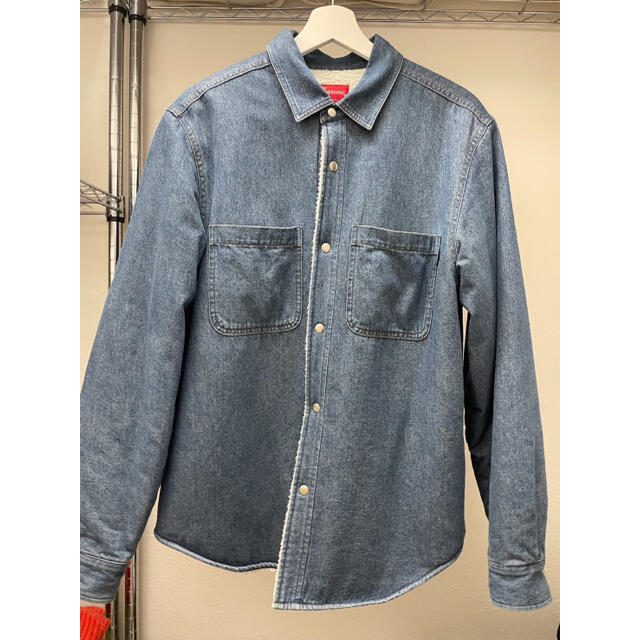 supreme Sherpa lined denim shirt  デニム