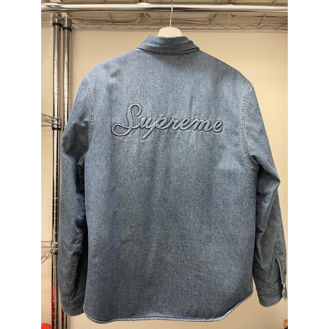 Supreme(シュプリーム)のSherpa Lined Denim Shirt  シュプリーム  デニムボア メンズのジャケット/アウター(Gジャン/デニムジャケット)の商品写真