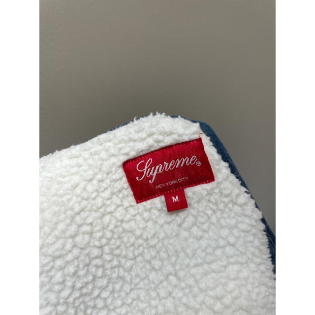 Supreme(シュプリーム)のSherpa Lined Denim Shirt  シュプリーム  デニムボア メンズのジャケット/アウター(Gジャン/デニムジャケット)の商品写真