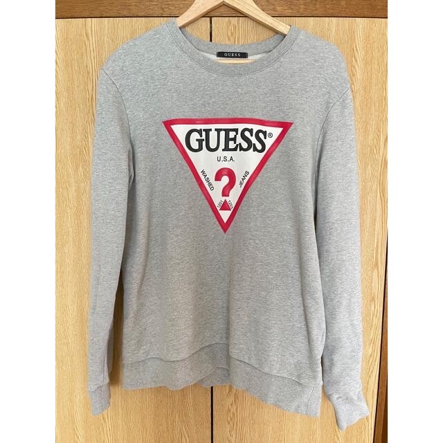 GUESS(ゲス)の【GUESS/ゲス】ロゴトレーナー レディースのトップス(トレーナー/スウェット)の商品写真