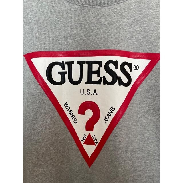 GUESS(ゲス)の【GUESS/ゲス】ロゴトレーナー レディースのトップス(トレーナー/スウェット)の商品写真