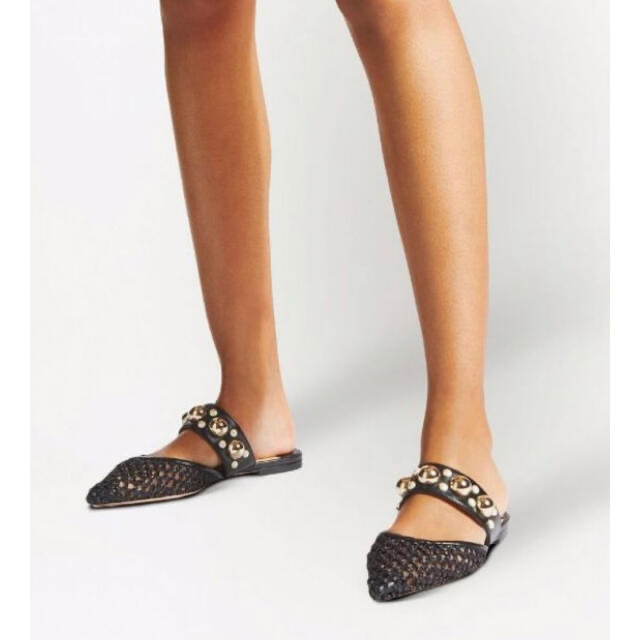 ひまわり様専用】Jimmy Choo Basette フラットサンダル 全てのタイム