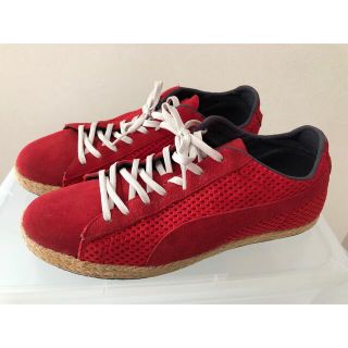 プーマ(PUMA)のPUMA メッシュ スウェード スニーカー 24.5㌢ (スニーカー)