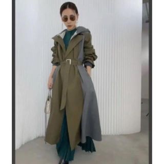 アメリヴィンテージ(Ameri VINTAGE)のAMERI VINTAGE SWEAT DOCKING TRENCH COAT (トレンチコート)