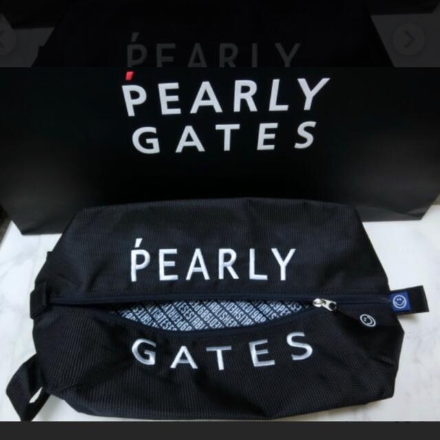 PEARLY GATES(パーリーゲイツ)のパーリーゲイツ 定番シューズケース スポーツ/アウトドアのゴルフ(シューズ)の商品写真