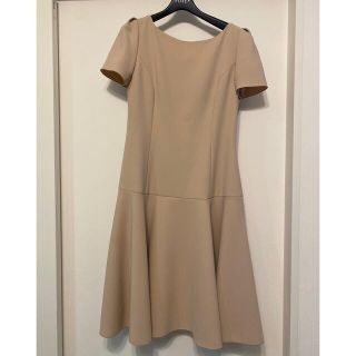 フォクシー(FOXEY)の専用ですFOXEY NEW YORK PEPLUM DRESS ワンピース 38(ひざ丈ワンピース)