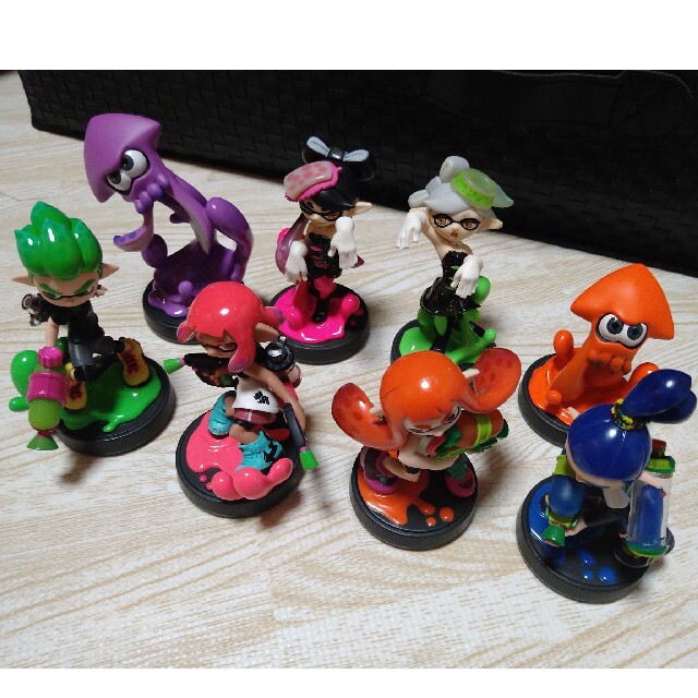 スプラトゥーン　amiibo8体セット　まとめ売り