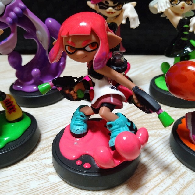 スプラトゥーン　amiibo8体セット　まとめ売り