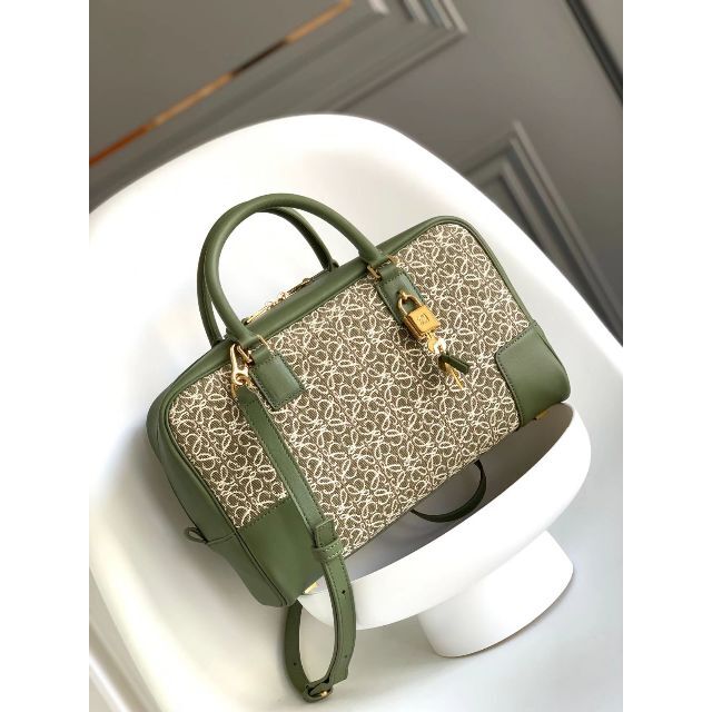 アマソナ◅ LOEWE - 超美品 ロエベ アマソナ28 2wayバッグ ジャガード