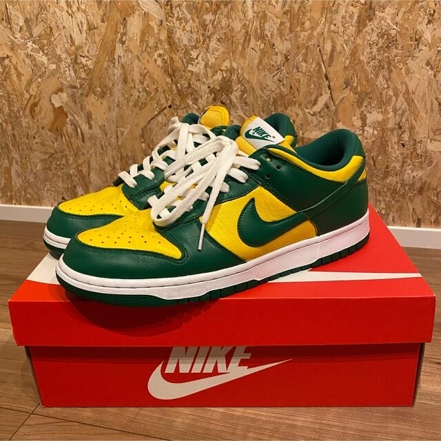 28cm 美品　NIKE DUNK LOW SP ブラジル靴/シューズ