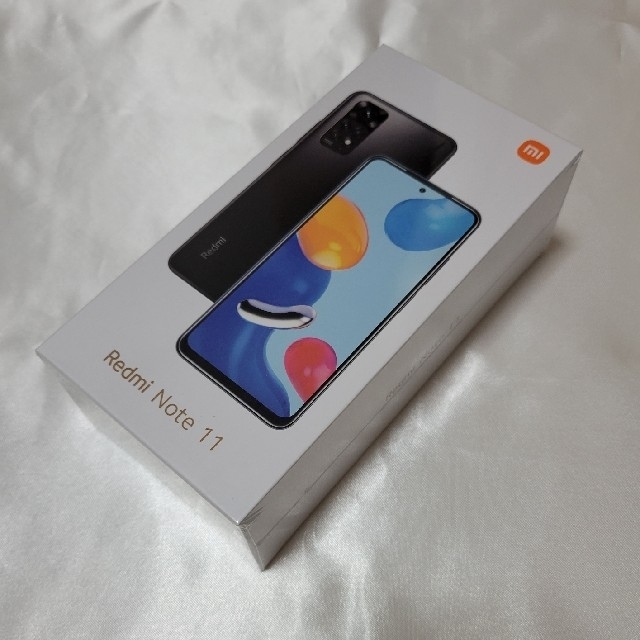 新品未開封　Xiaomi Redmi Note 11 スターブルー スマホ/家電/カメラのスマートフォン/携帯電話(スマートフォン本体)の商品写真