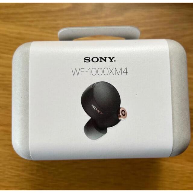 SONY(ソニー)のSONY wf-1000xm4 ブラック 新品 スマホ/家電/カメラのオーディオ機器(ヘッドフォン/イヤフォン)の商品写真