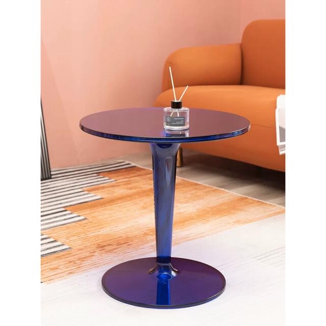 新品カラー高級アクリルサイドテーブル コンソールテーブル玄関テーブル 花台 電話台