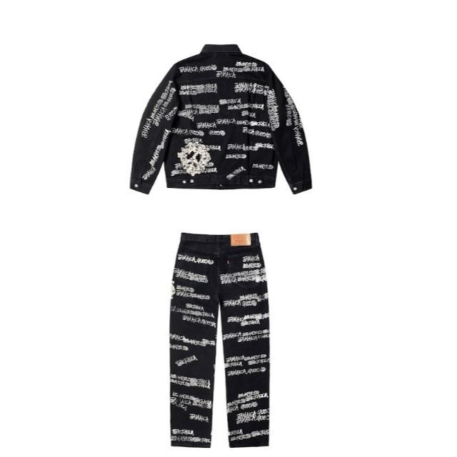 STUSSY(ステューシー)のStussy Our Legacy Denim Tears Set Up メンズのジャケット/アウター(Gジャン/デニムジャケット)の商品写真