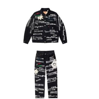 ステューシー(STUSSY)のStussy Our Legacy Denim Tears Set Up(Gジャン/デニムジャケット)