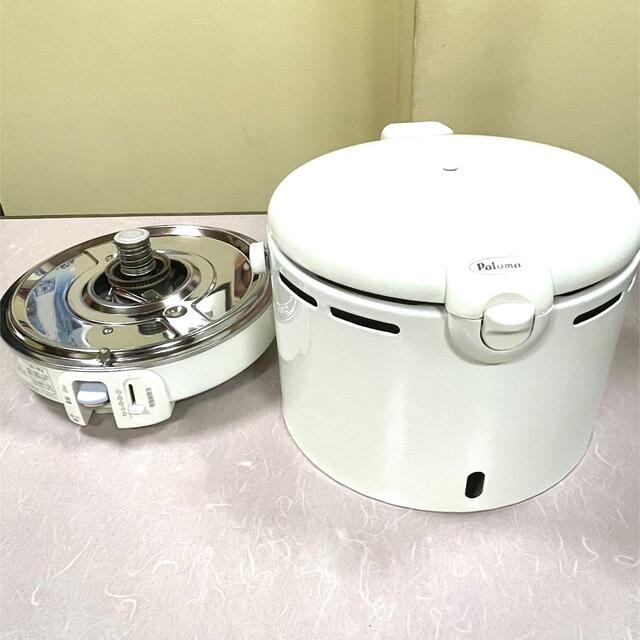 06410美品❗️11合炊き都市ガスパロマガス炊飯器家庭用業務用10合-