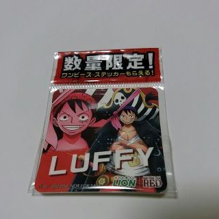 ワンピース(ONE PIECE)のワンピース　RED　LION　シール　ステッカー(その他)