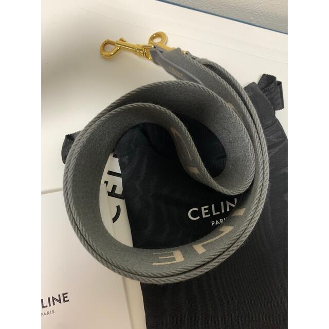 美品 お得品 CELINE ジャカード ロングストラップ セリーヌ | www