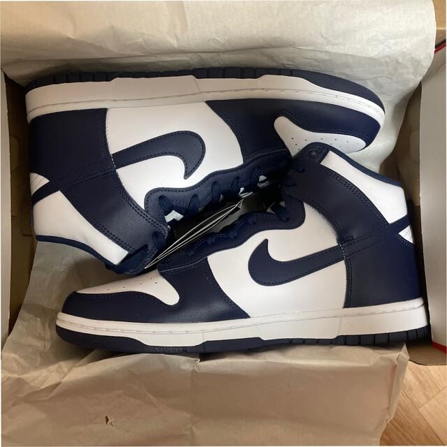 NIKE(ナイキ)の【新品】Dunk High Championship Navy 【28.5㎝】 メンズの靴/シューズ(スニーカー)の商品写真