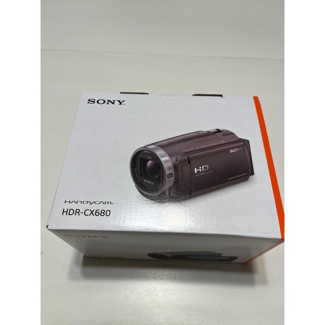SONY - SONY デジタルビデオカメラ HDR-CX680(W) ホワイト