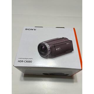 ソニー(SONY)のSONY デジタルビデオカメラ HDR-CX680(W) ホワイト(ビデオカメラ)