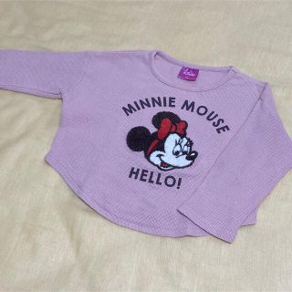 ディズニー(Disney)のディズニー ミニーマウス ロンT 90(Tシャツ/カットソー)