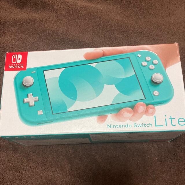 switch lite 本体　128gb SDカード、別売り本体ケース付き 5