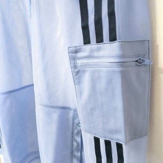 新品 アディダス 青Lシースルー ジャケット トラックトップ ジャージ メッシュ 新品 アディダス 青Lシースルー ジャケット トラックトップ ジャージ メッシュ