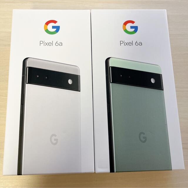 スマートフォン本体Google Pixel 6a  128GB SIMフリー　2台