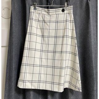 プラステ(PLST)の【新品】PLST ♡ チェックスカート ♡ プラスティック(ひざ丈スカート)