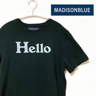 MADISONBLUE - マディソンブルーHelloロゴ blackの+crystalchambers.co.uk