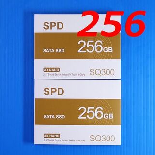 SSD 256GB 2個セット】SPD SQ300-SC256GDの通販 by シナモン's shop ...