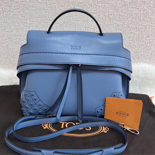 TOD'S - トッズ 美品 Wave Bag ウェーブ ハンドバッグ ショルダー の