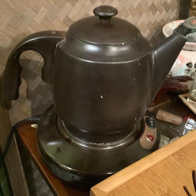 景徳鎮 電気ポット 急須型 中国製 陶器ポット ※蓋碗は別売です 景徳鎮 電気ポット 急須型 中国製 陶器ポット ※蓋碗は別売です