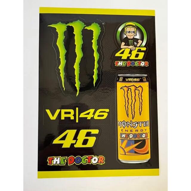 ヤマハ(ヤマハ)のmotoGP バレンティーノロッシ 非売品ステッカー モンスター ヤマハ 自動車/バイクのバイク(その他)の商品写真