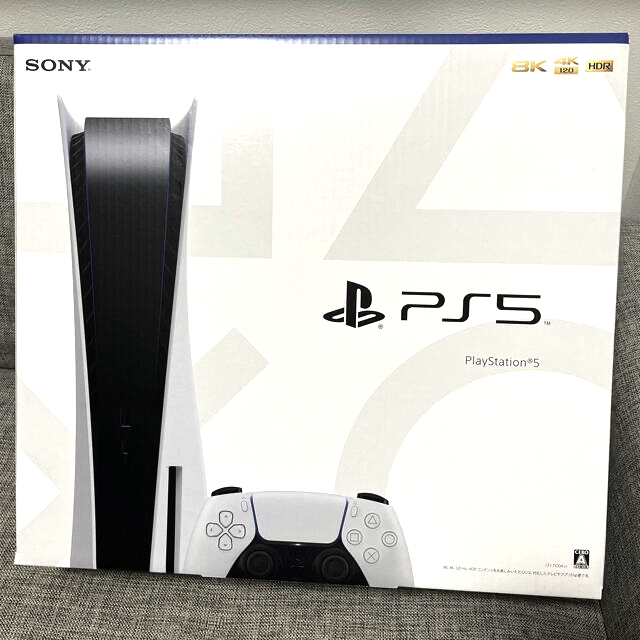 PlayStation(プレイステーション)の【新品未使用】PlayStation5 プレイステーション5 エンタメ/ホビーのゲームソフト/ゲーム機本体(家庭用ゲーム機本体)の商品写真