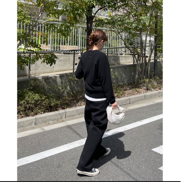 【新品】FASHIRU/curve sweat pantsカーブスウェットパンツ