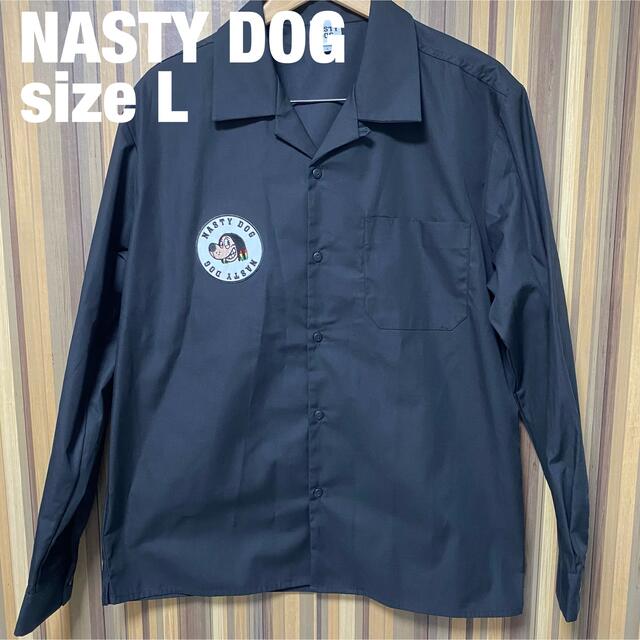 【美品】NastyDog ワークシャツ 黒 L