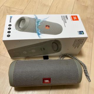 JBL FLIP4 GRAY Bluetoothスピーカー防水(スピーカー)