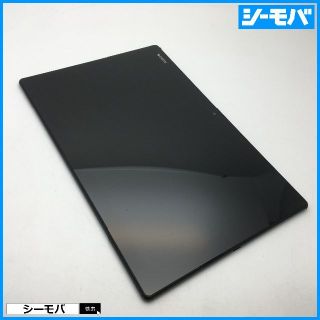 ソニー(SONY)のR807 SIMフリーXperia Z4 Tablet SOT31黒中古(タブレット)