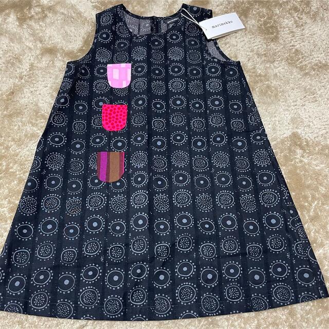 marimekko(マリメッコ)のワンピース　キッズ　マリメッコ　116〜122 キッズ/ベビー/マタニティのキッズ服女の子用(90cm~)(ワンピース)の商品写真