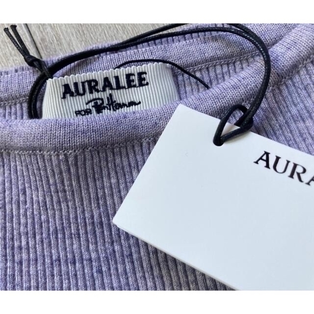 ❤︎新品❤︎ロンハーマン別注❤︎AURALEE オーラリー❤︎ギザ ボードネック