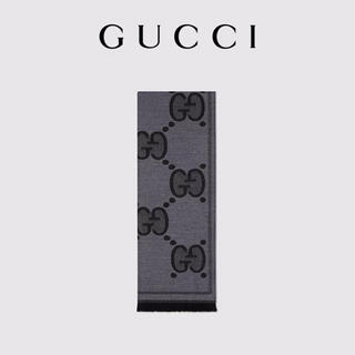 グッチ(Gucci)のGGウール ジャカード スカーフ(マフラー)