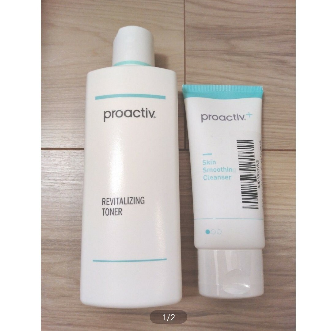 proactiv(プロアクティブ)のプロアクティブ プラス クレンザー&トナー コスメ/美容のスキンケア/基礎化粧品(化粧水/ローション)の商品写真