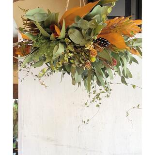 Autumn flying wreathe〜秋の実りのフライングリース○(リース)
