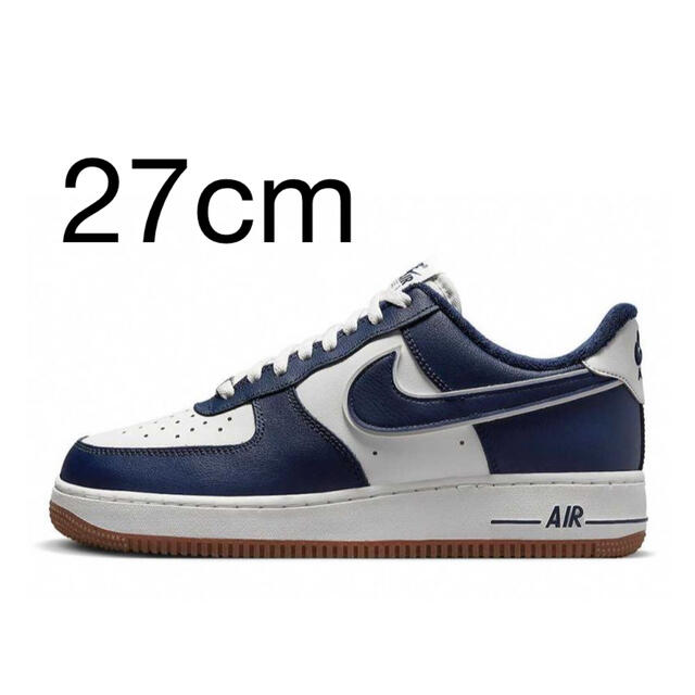 AirForce1 Low CollegePack Navy/White27cm