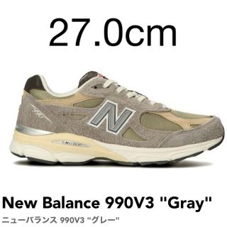 ニューバランス(New Balance)のNEW BALANCE M990TG3 990 V3 Teddy Santis(スニーカー)